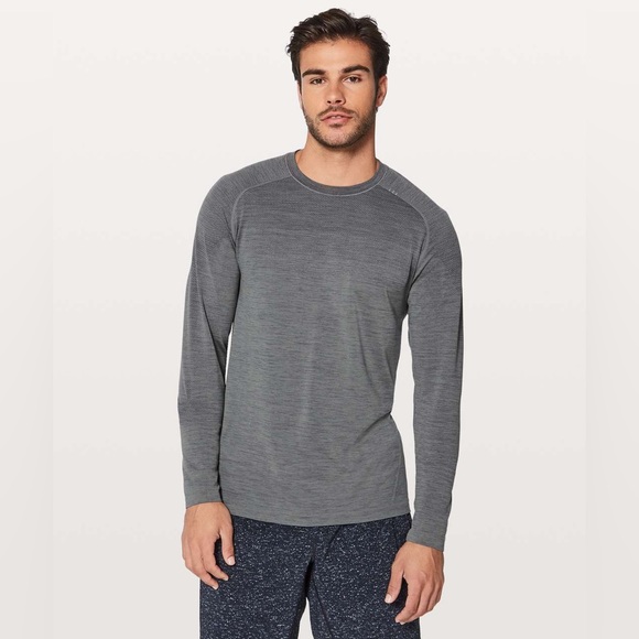 lululemon athletica Other - Lululemon Men’s Metal Vent Tech Long Sleeve Gray Shirt Size Medium